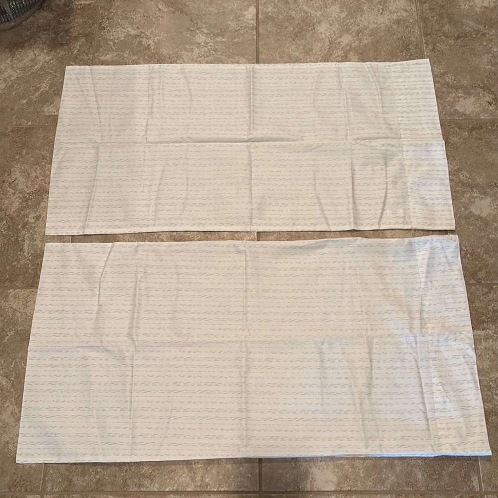 NWOT S2 King pillowcases by Martha Stewart for Macy’s